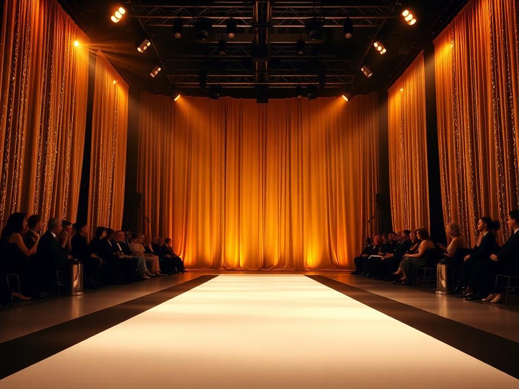 Empty luxury runway